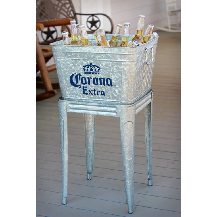 LeighCountry 42 Qt. Corona Galvanized Wash Tub Cooler & Reviews Wayfair